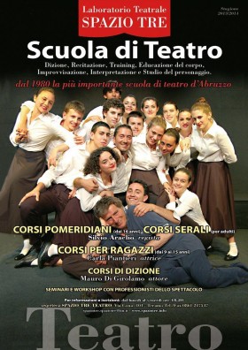 I Corsi di Teatro  2013 - Spazio Tre
