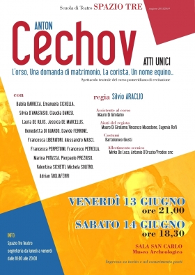 Cechov atti unici - Spazio Tre